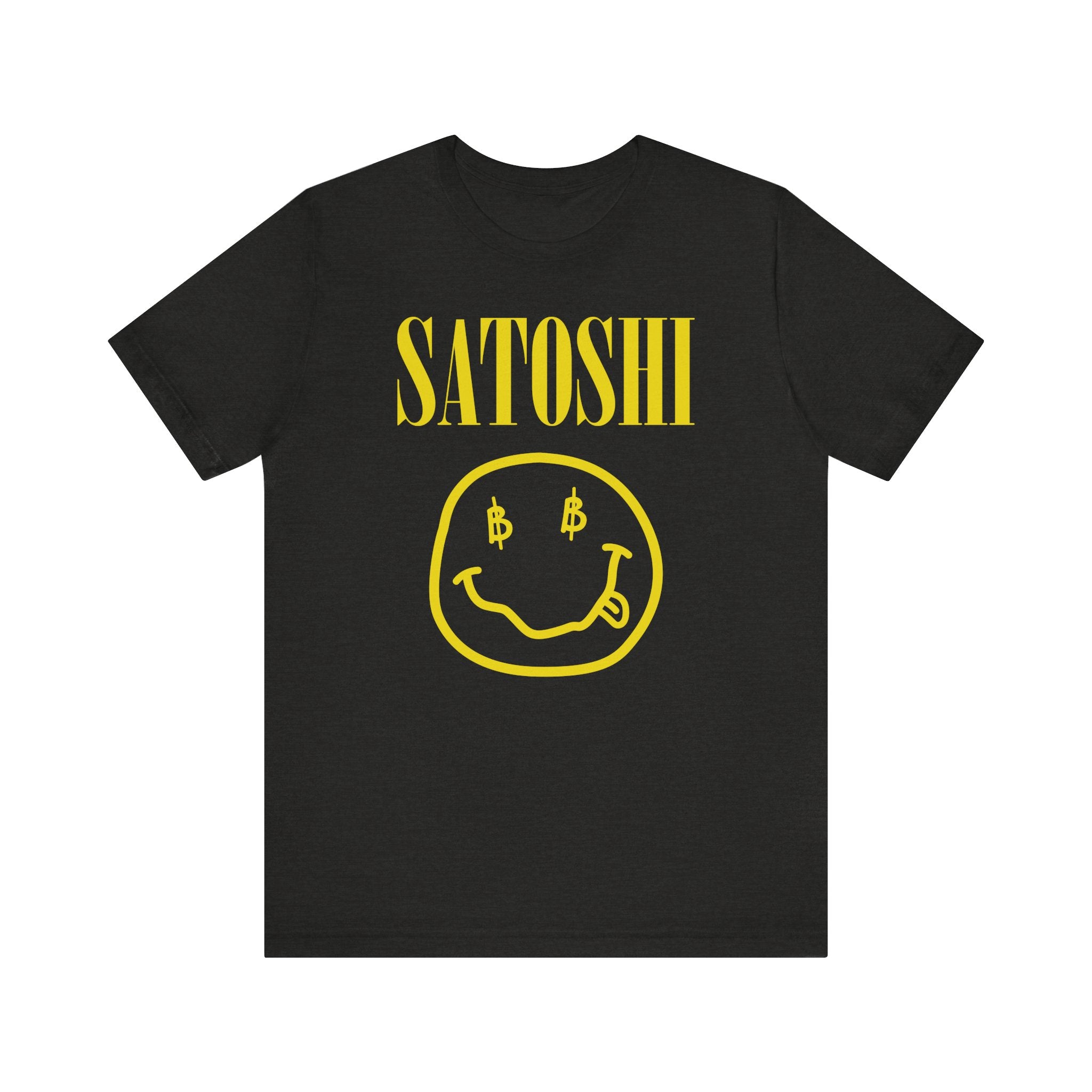 Satoshi Smiley T-Shirt | Nerd Shirt Club