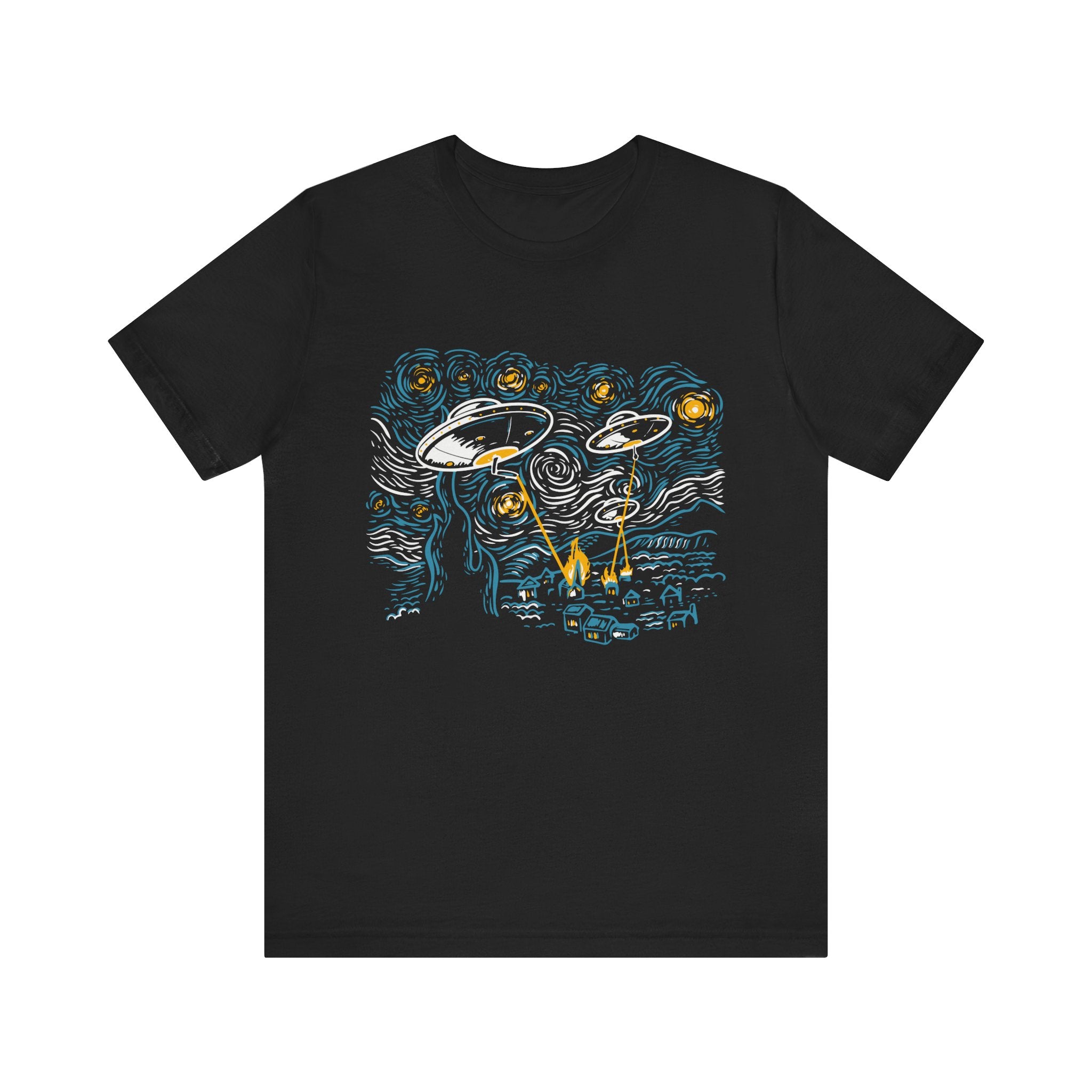 Starry Invasion T-Shirt | Nerd Shirt Club