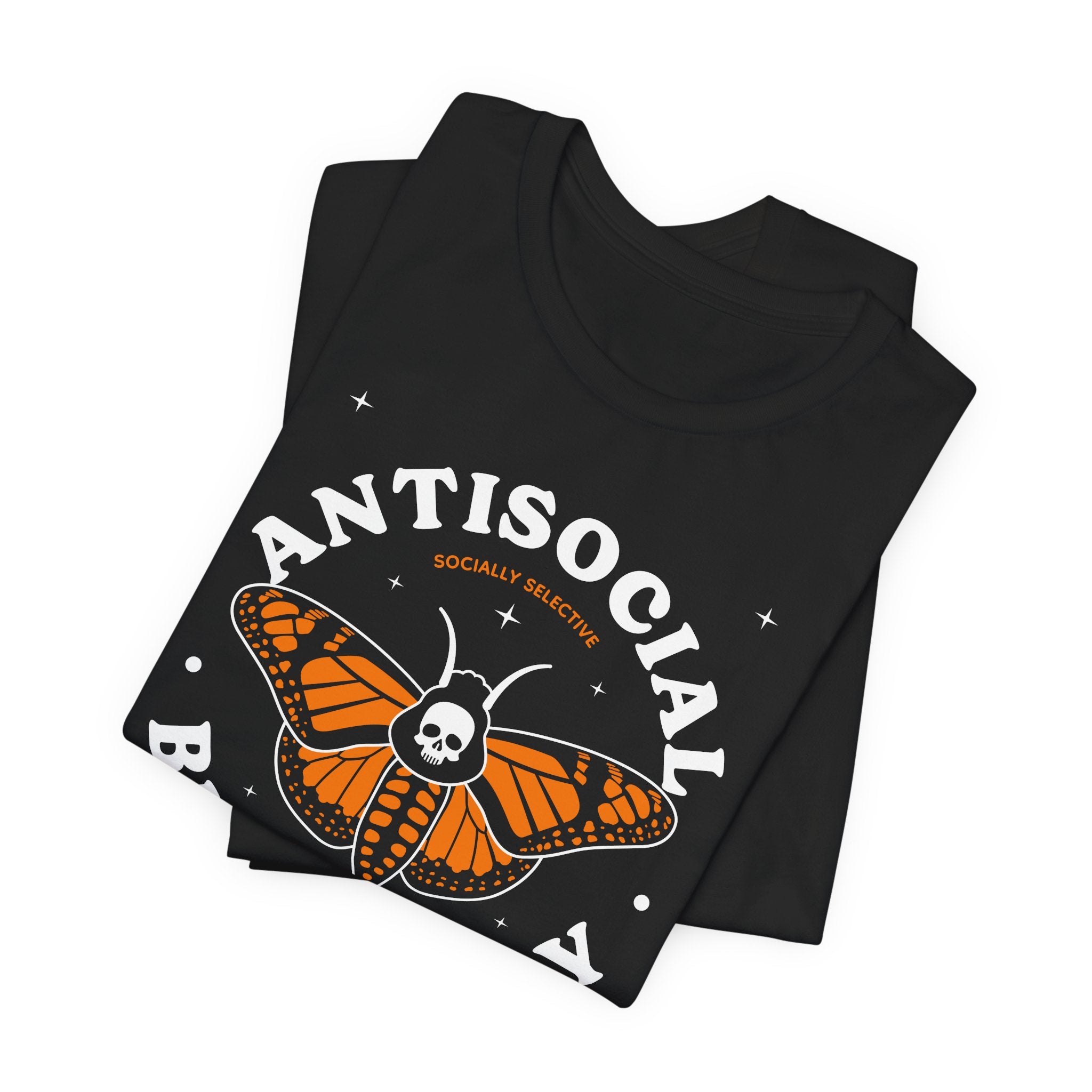 Anti-Social Butterfly T-Shirt | Nerd Shirt Club