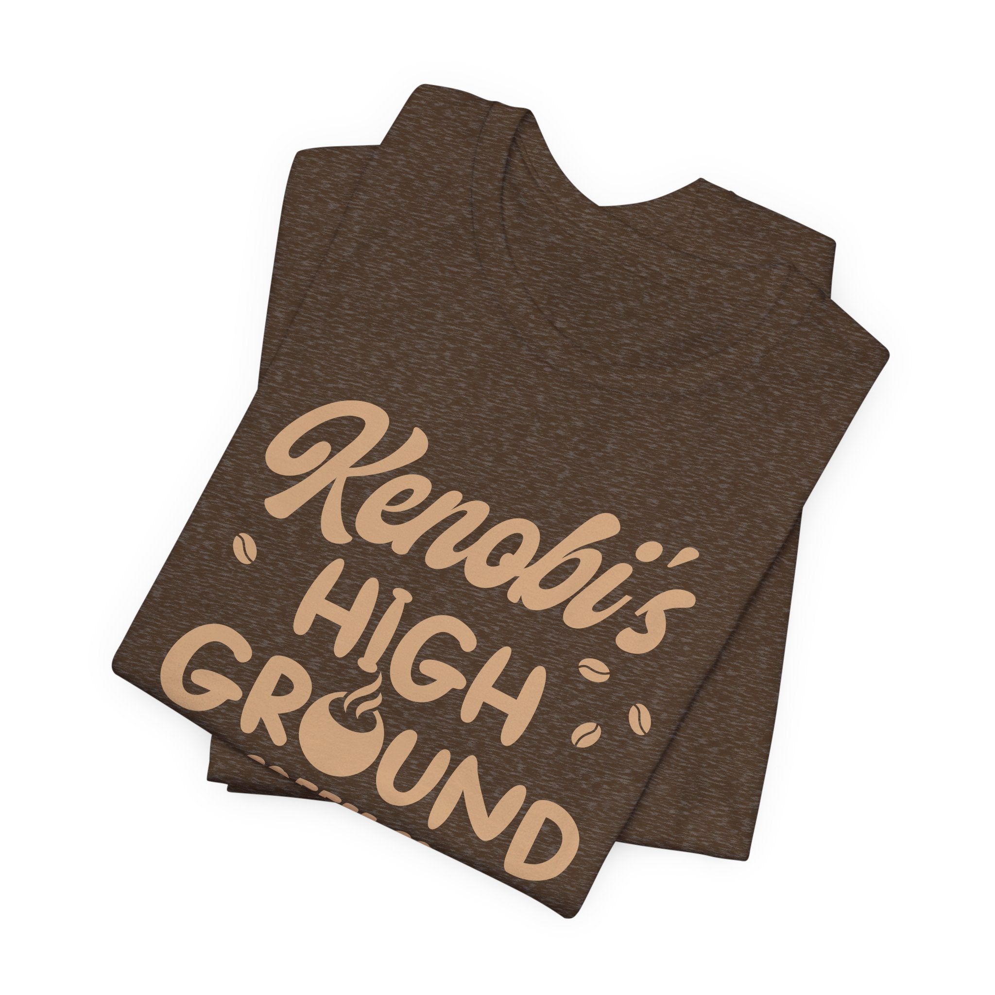 Kenobi’s High Ground Coffee Co. T-Shirt | Nerd Shirt Club