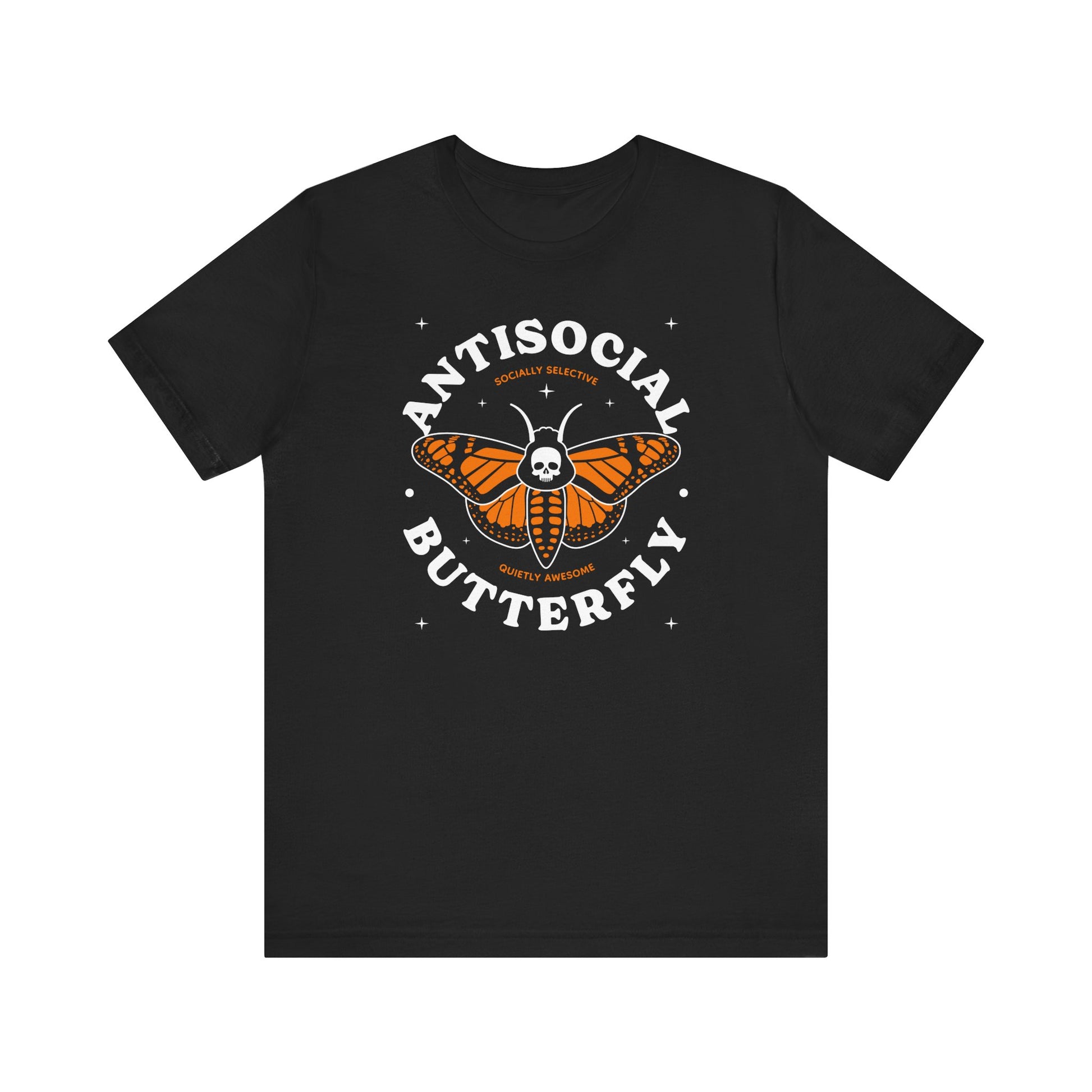 Anti-Social Butterfly T-Shirt | Nerd Shirt Club