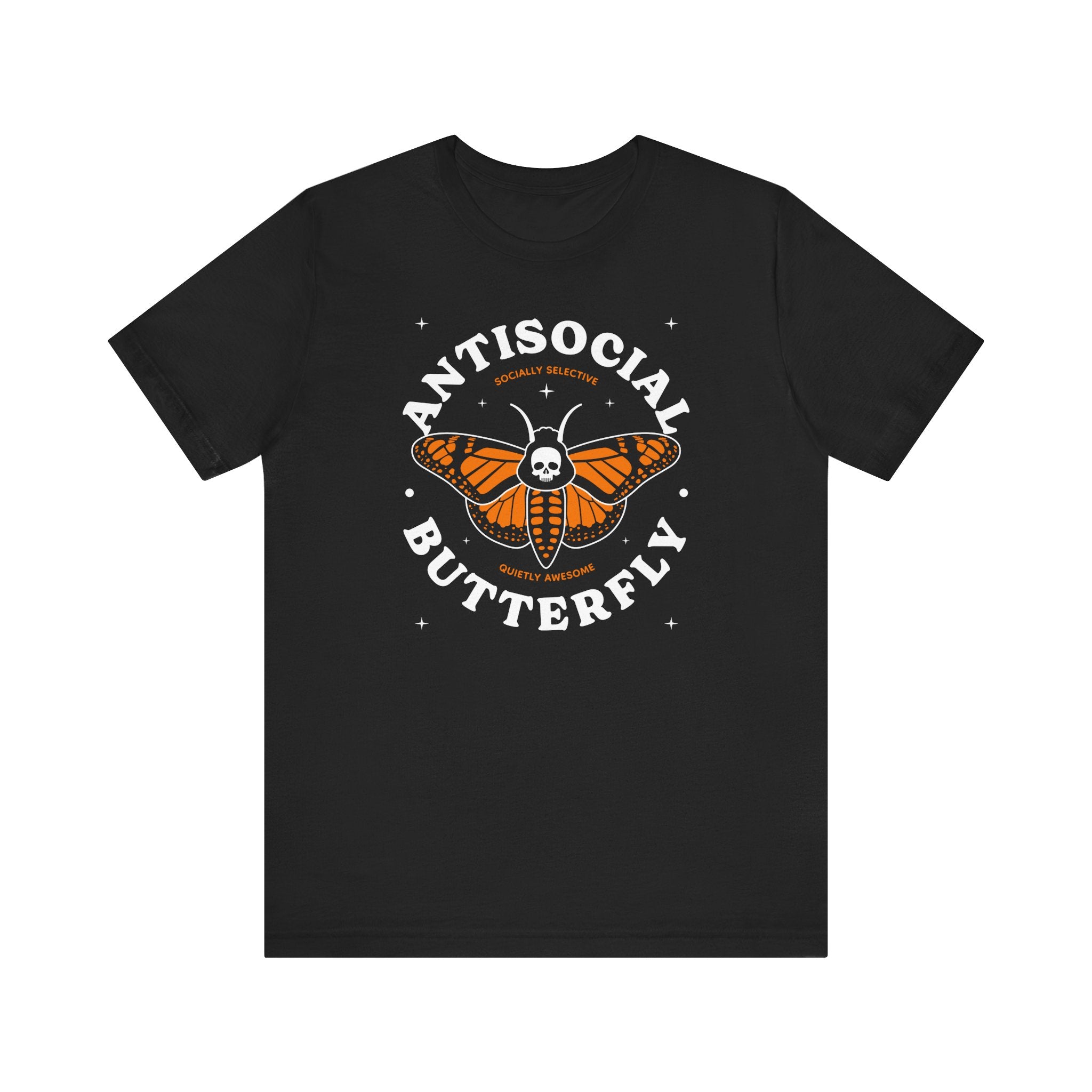 Anti-Social Butterfly T-Shirt | Nerd Shirt Club