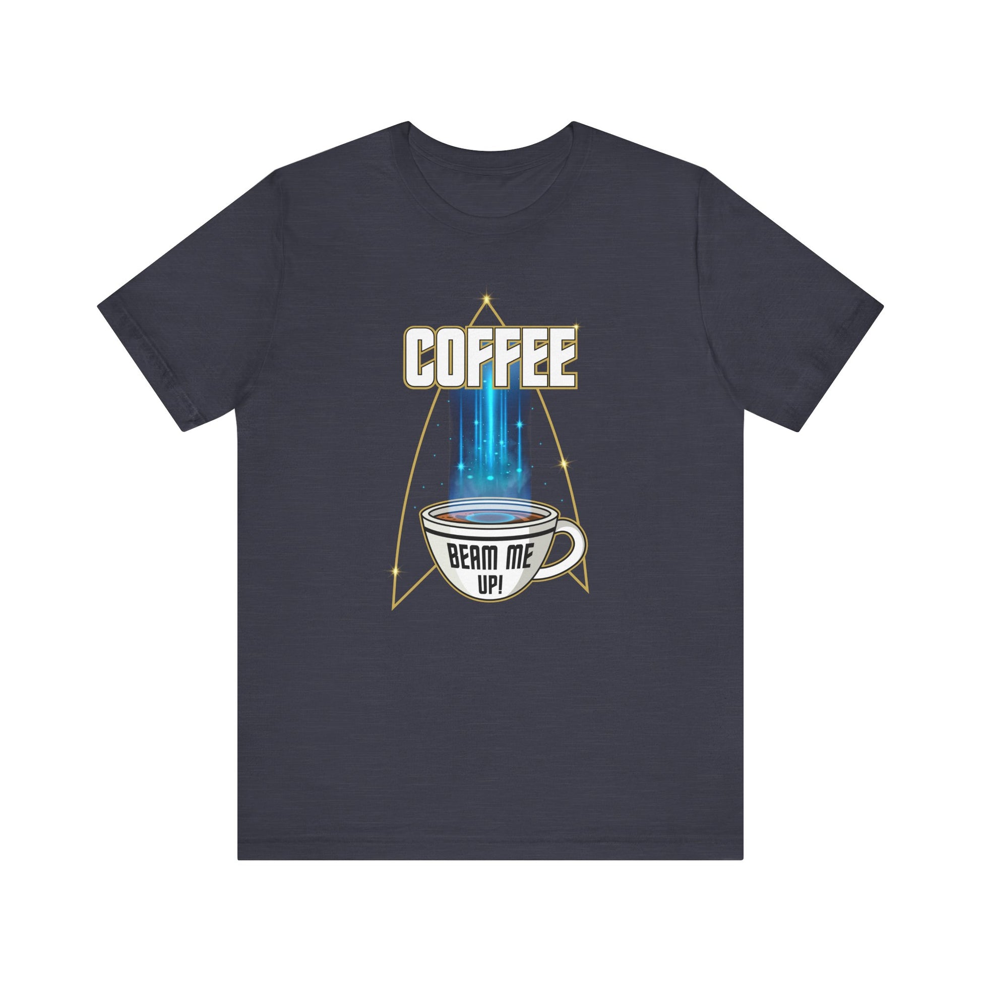 Beam Me Up Coffee T-Shirt | Nerd Shirt Club