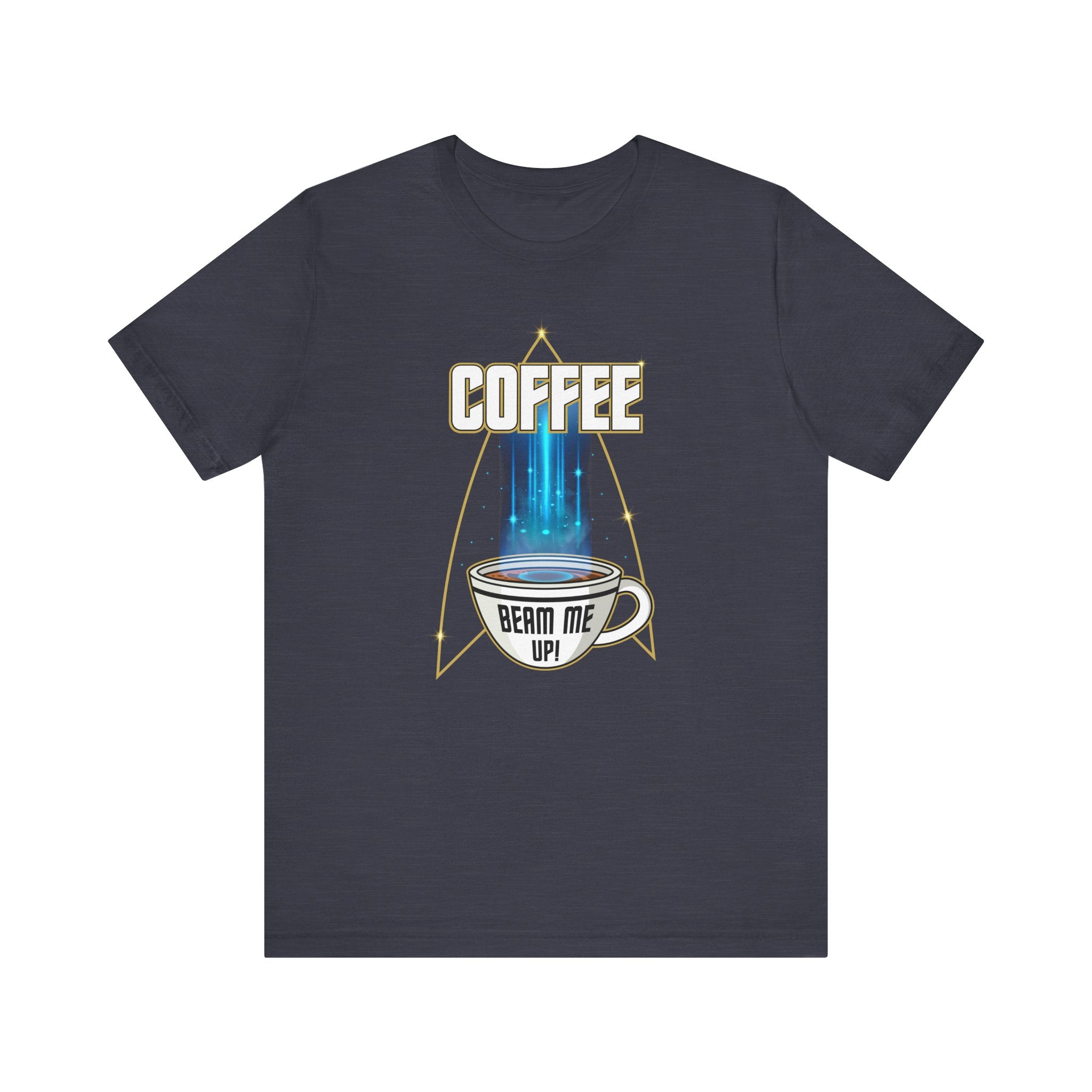 Beam Me Up Coffee T-Shirt | Nerd Shirt Club