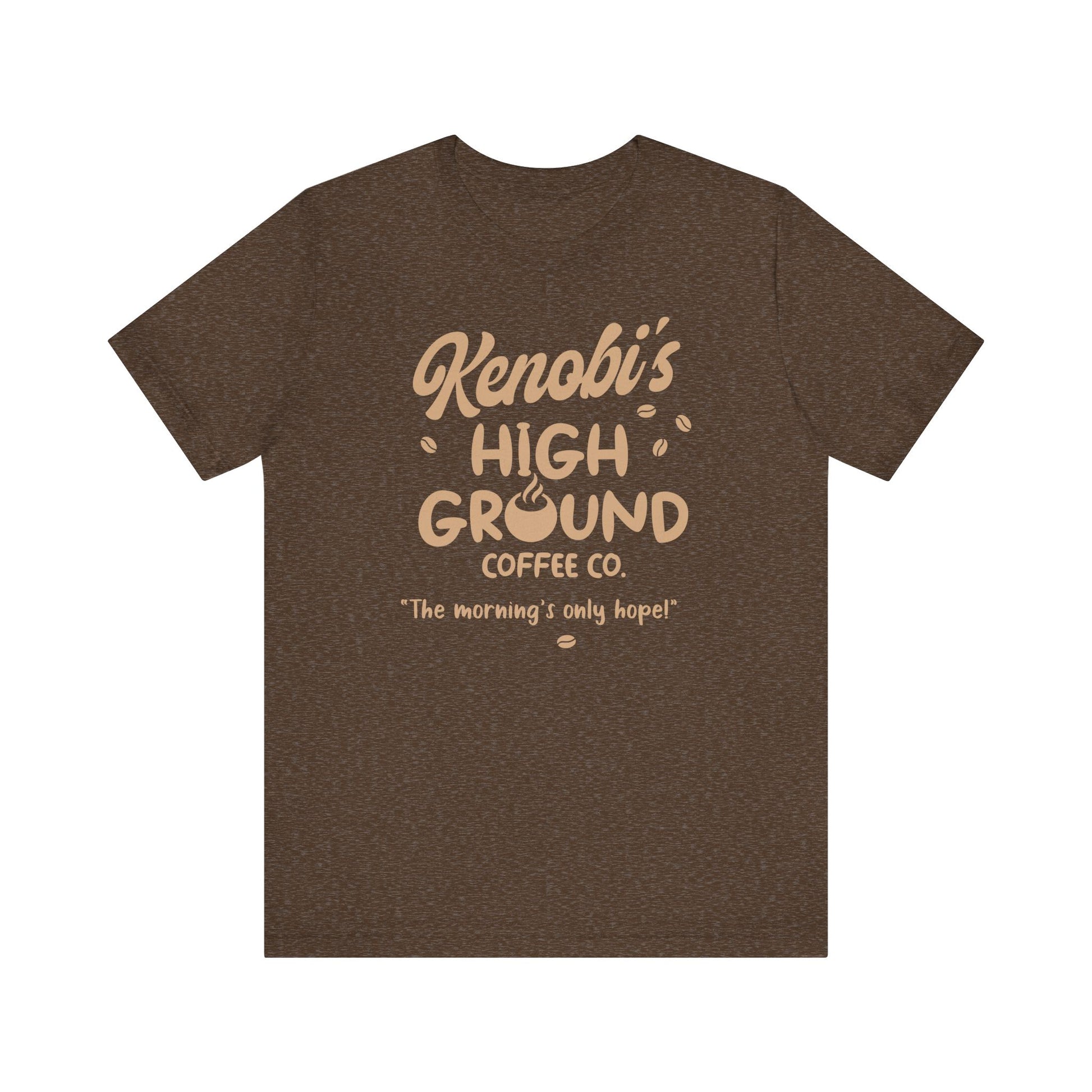 Kenobi’s High Ground Coffee Co. T-Shirt | Nerd Shirt Club