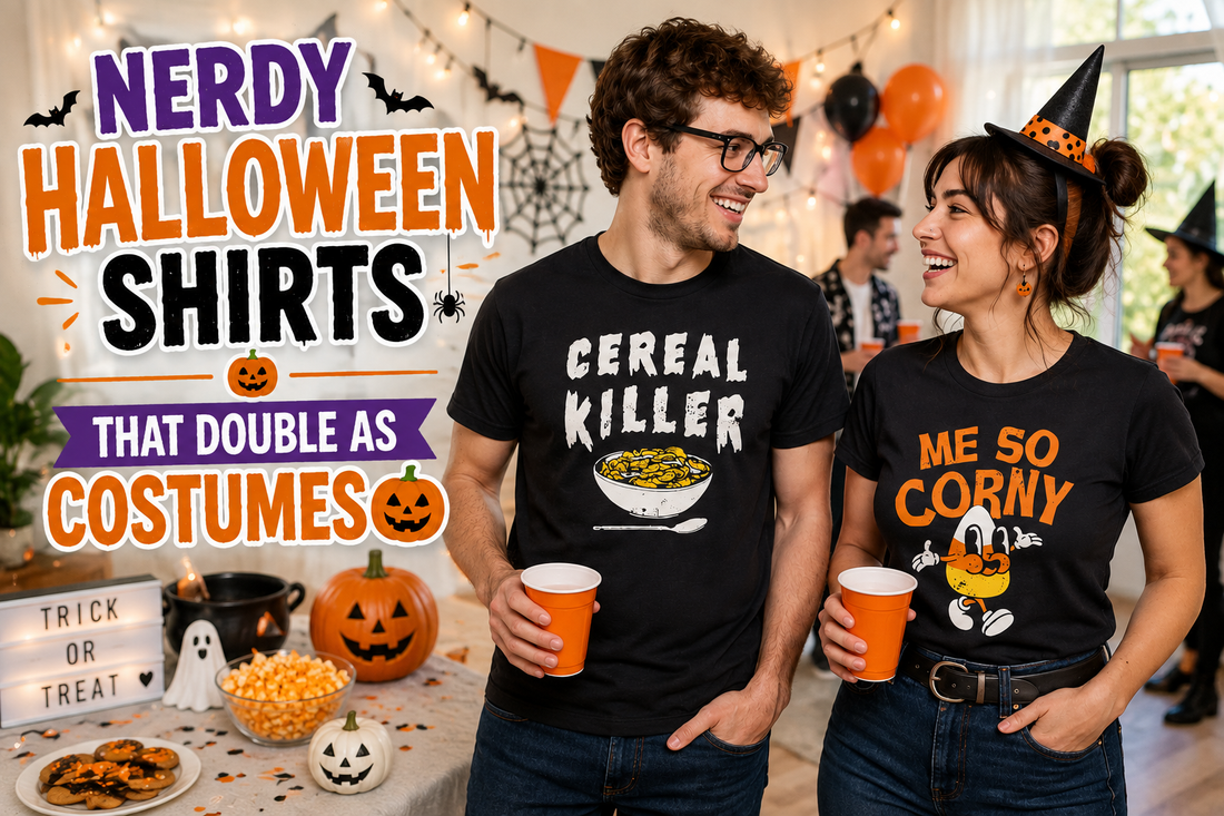 Nerdy Halloween Shirts That Double as Costumes 