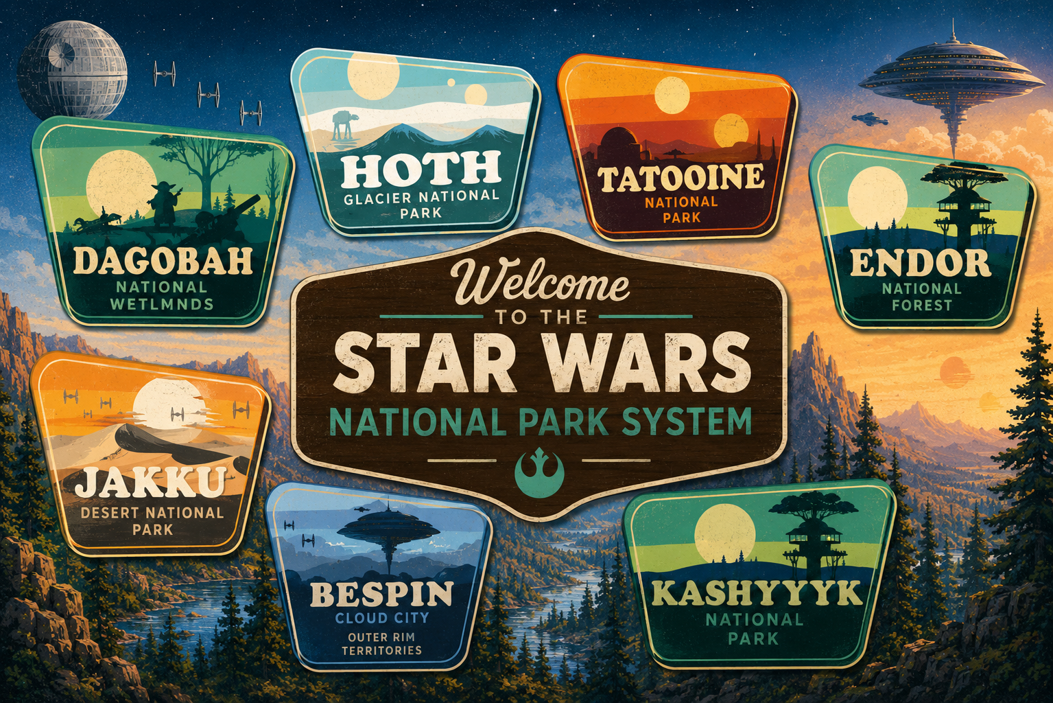 Welcome to the Star Wars National Park System