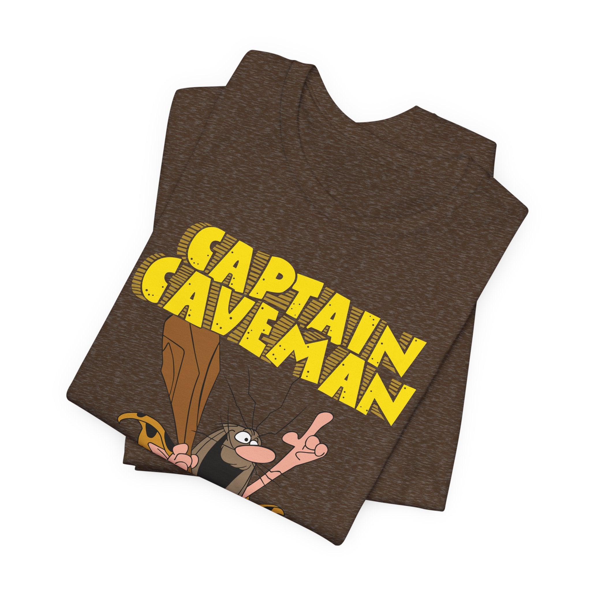 Captain Caveman T-Shirt | Nerd Shirt Club
