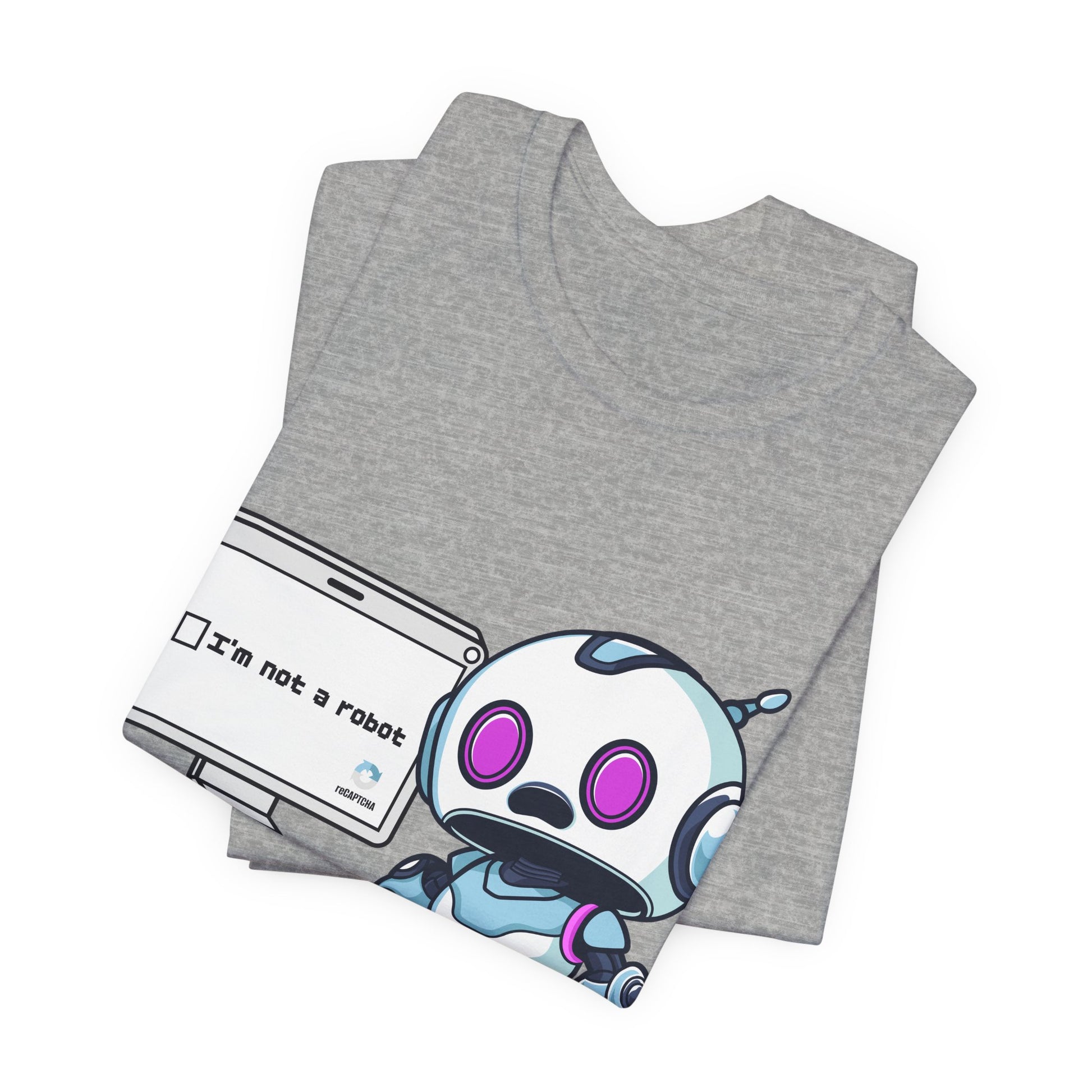 Robot reCAPTCHA T-Shirt | Nerd Shirt Club