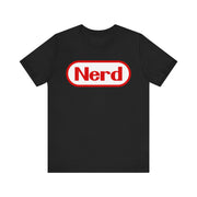 Retro Gaming Nerd Logo T-Shirt | Nerd Shirt Club