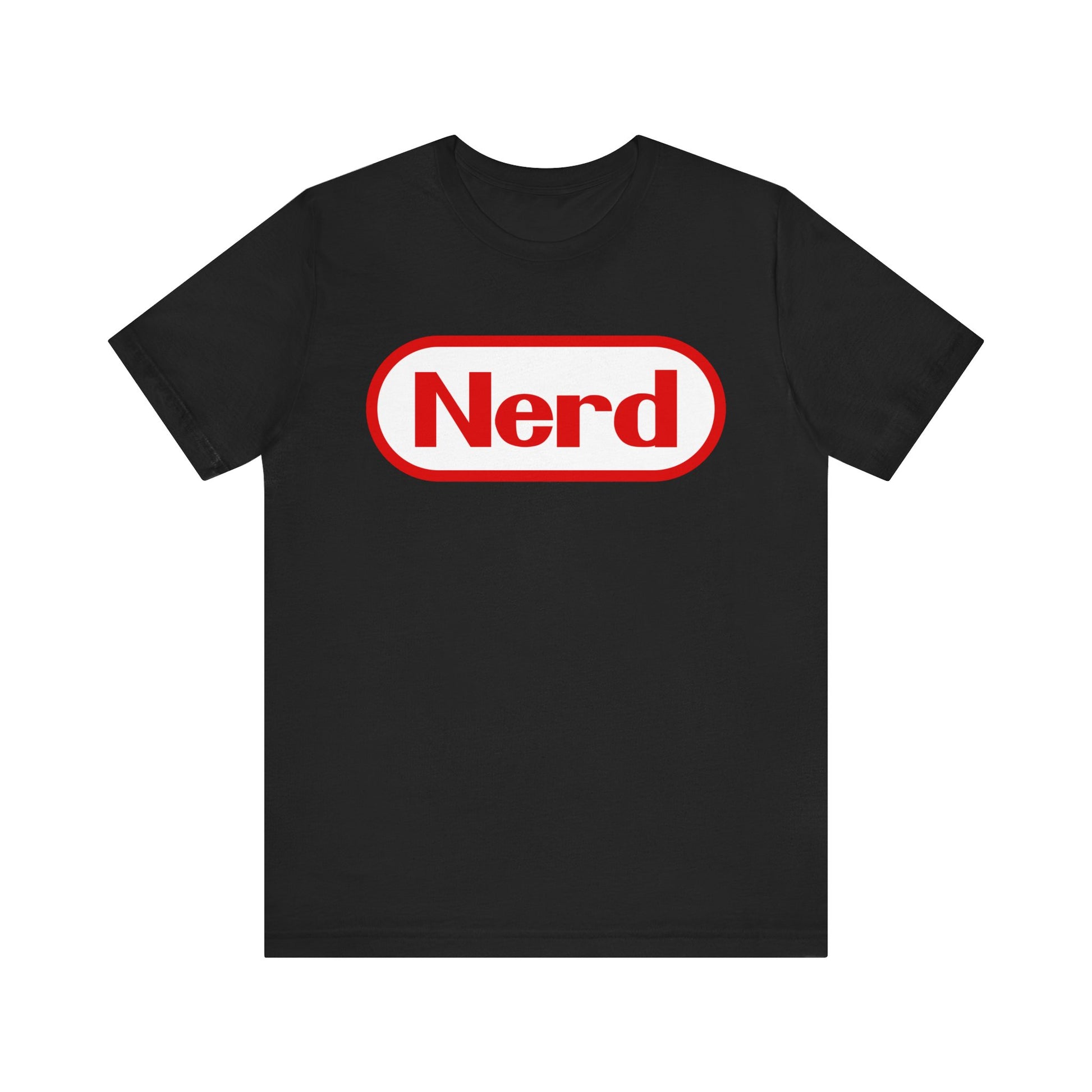 Retro Gaming Nerd Logo T-Shirt | Nerd Shirt Club