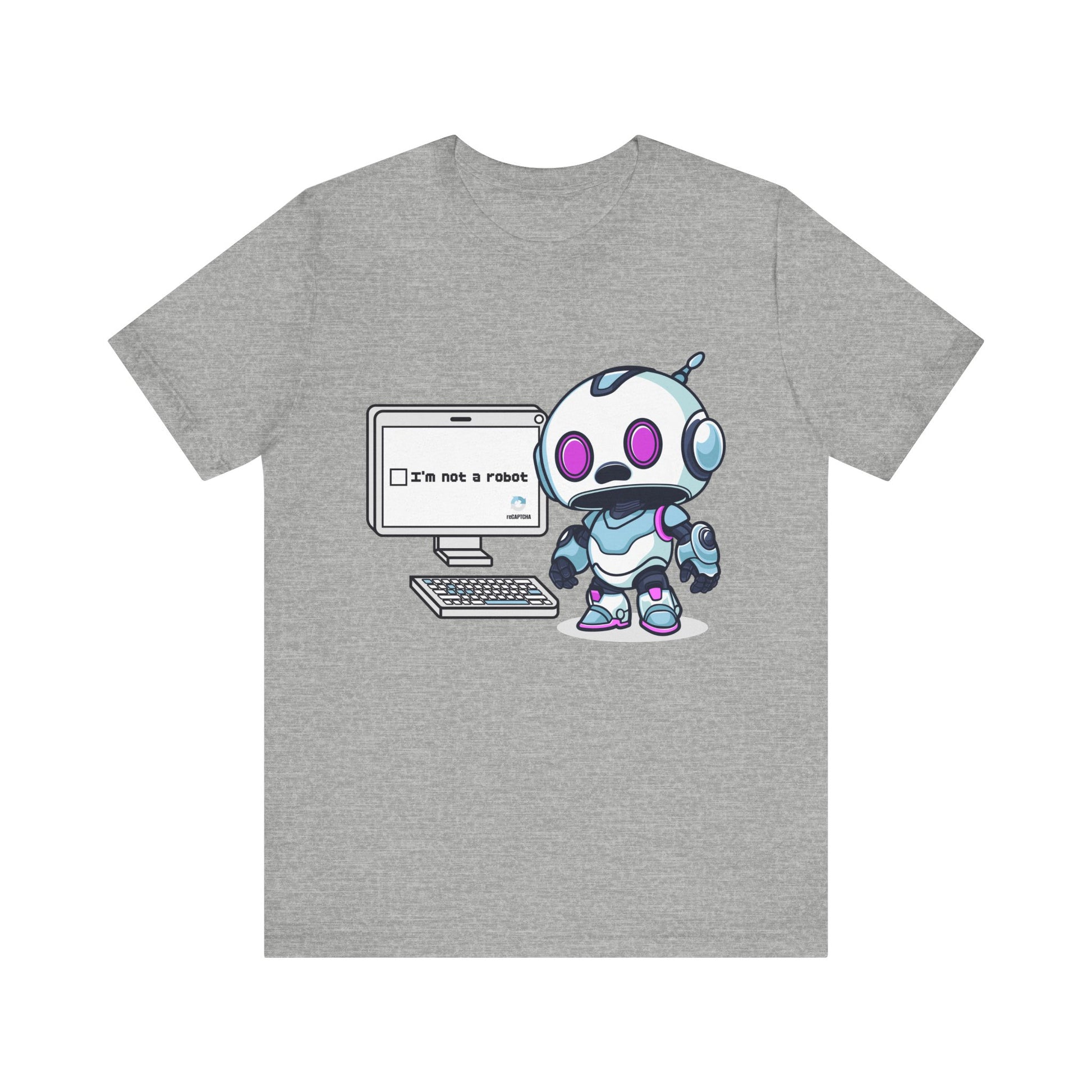 Robot reCAPTCHA T-Shirt | Nerd Shirt Club