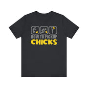 How to Pickup Chicks T‑Shirt | Nerd Shirt Club