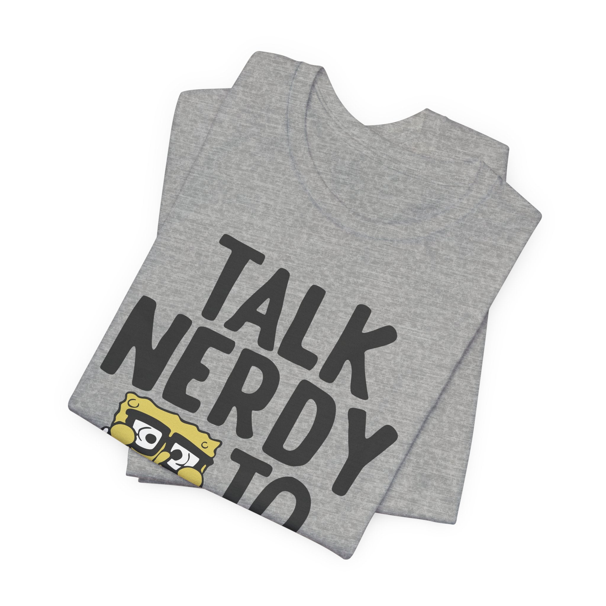 SpongeBob SquarePants Talk Nerdy to Me T-Shirt | Nerd Shirt Club