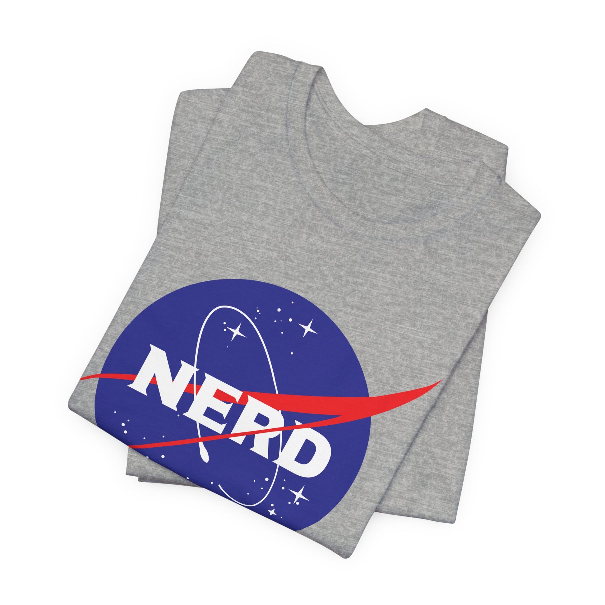 NASA Nerd Logo T-Shirt | Nerd Shirt Club