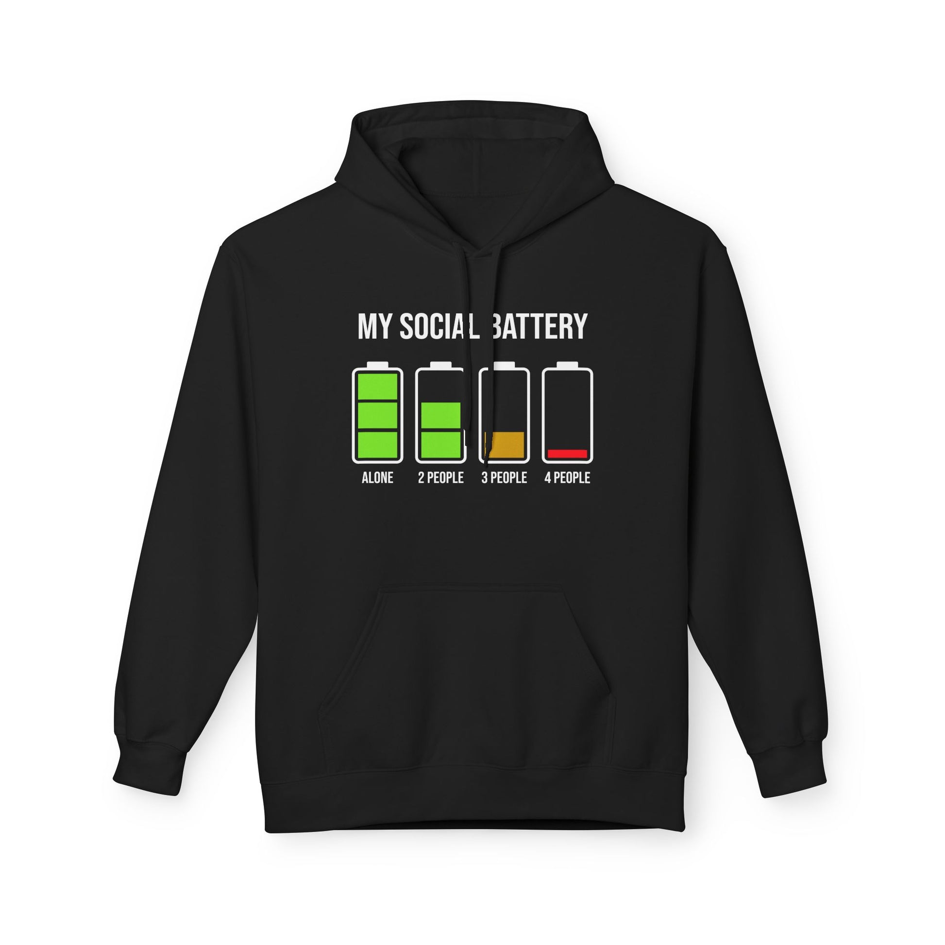 My Social Battery Hoodie | Nerd Shirt Club