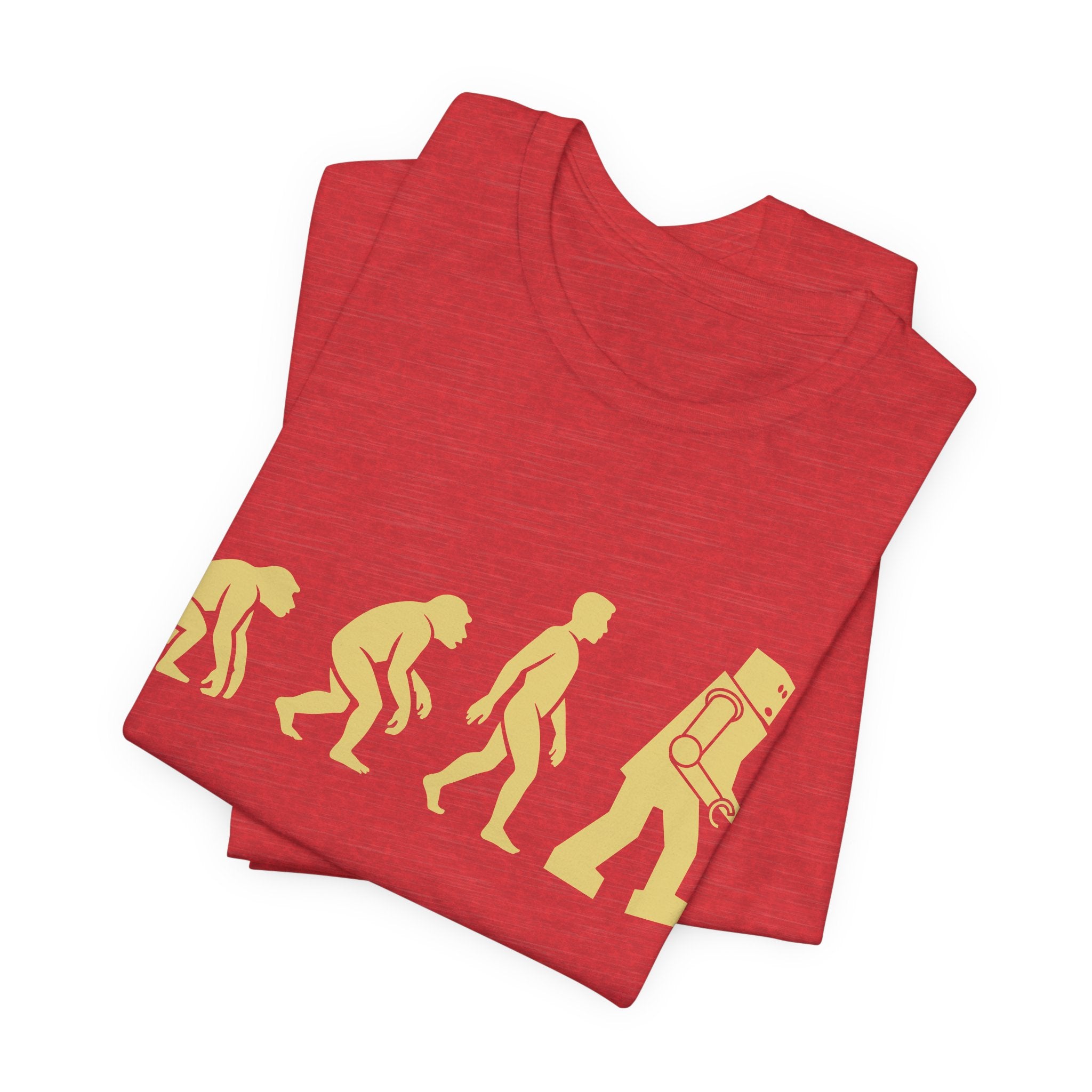 Sheldon Cooper's Robot Evolution T‑Shirt
