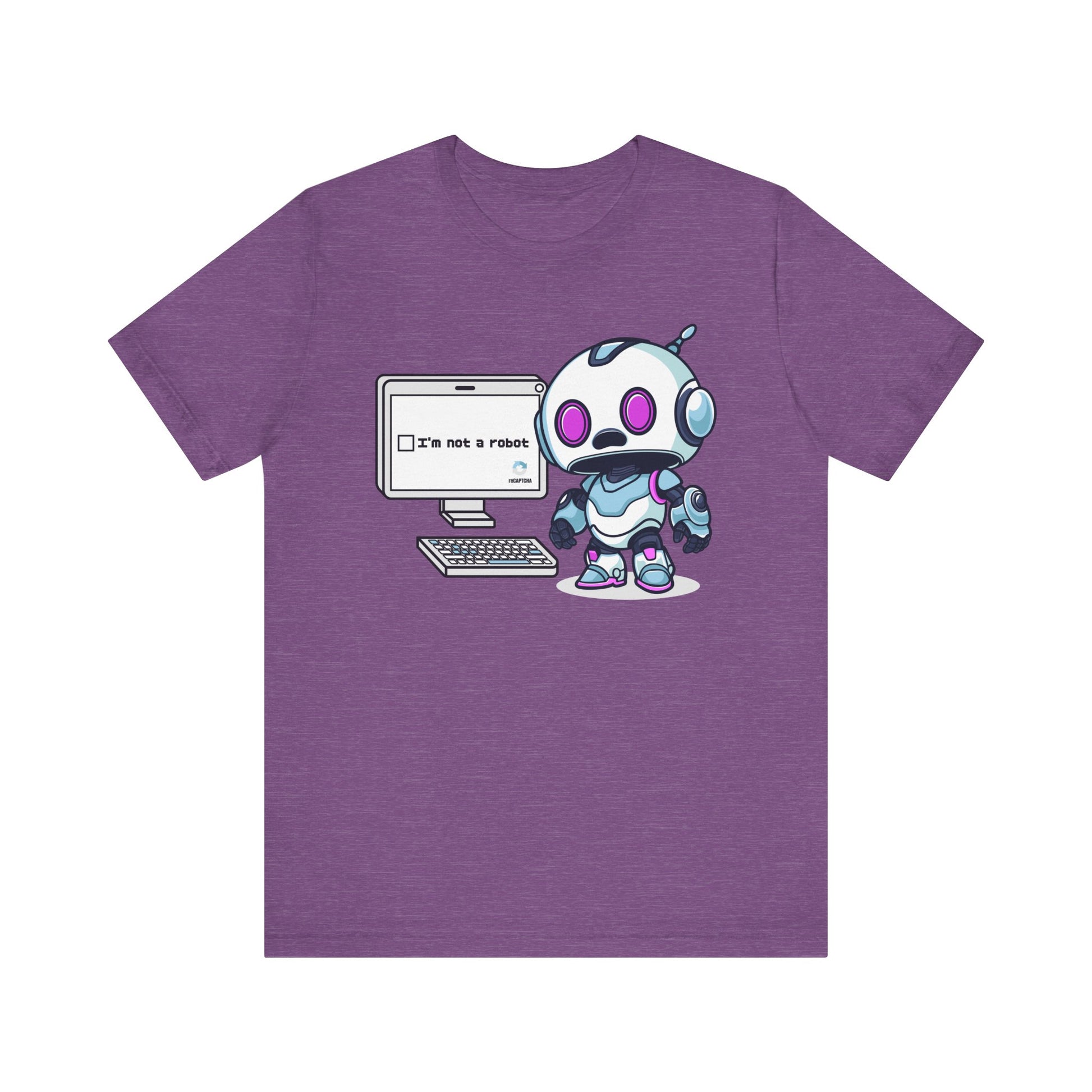 Robot reCAPTCHA T-Shirt | Nerd Shirt Club