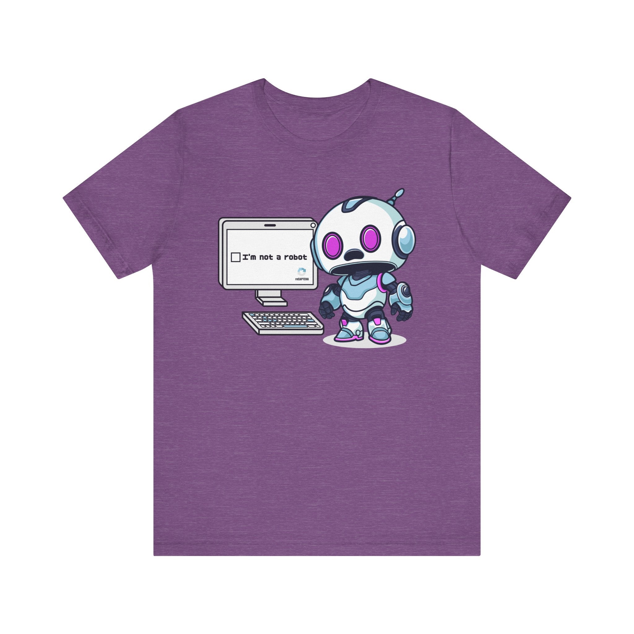 Robot reCAPTCHA T-Shirt | Nerd Shirt Club