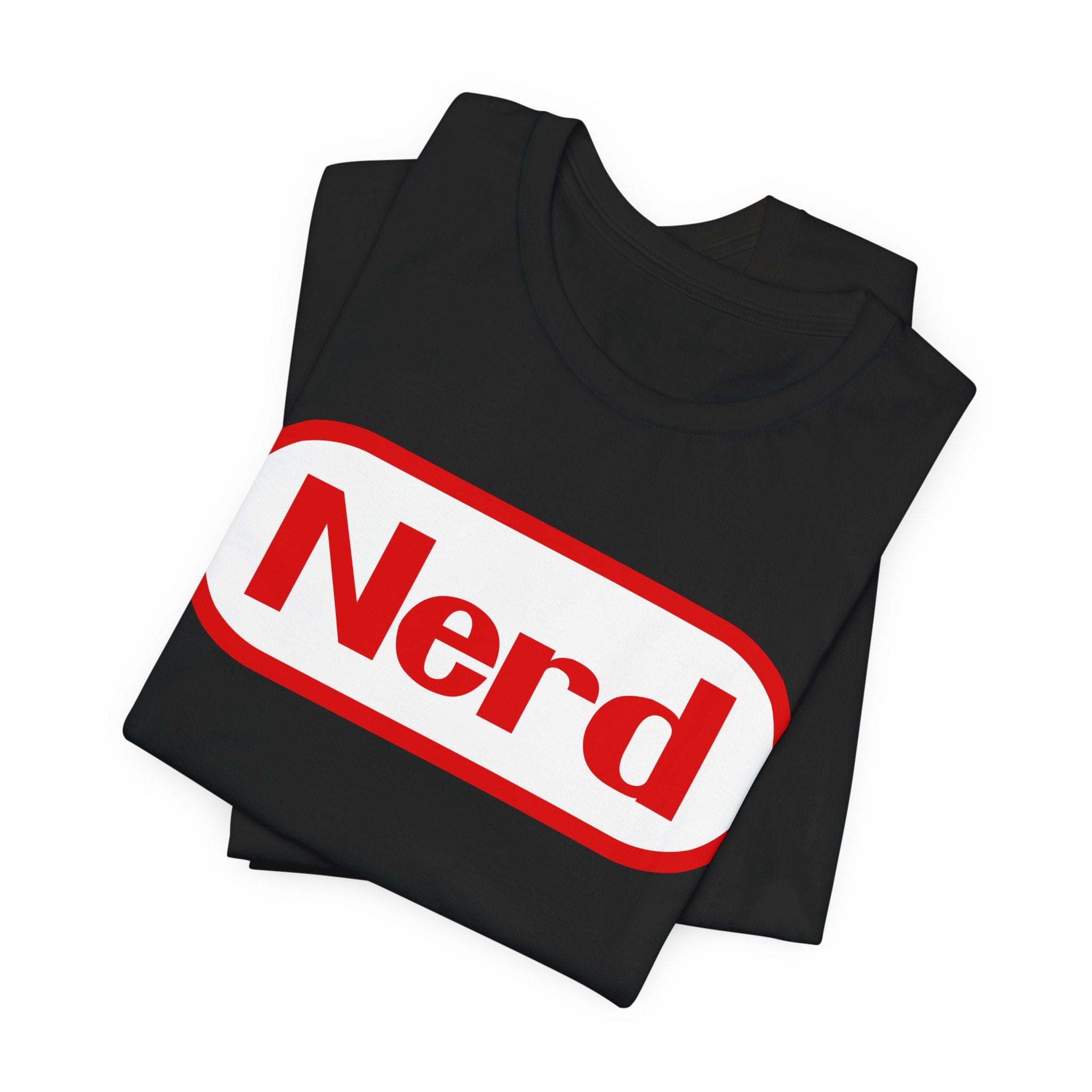Retro Gaming Nerd Logo T-Shirt | Nerd Shirt Club