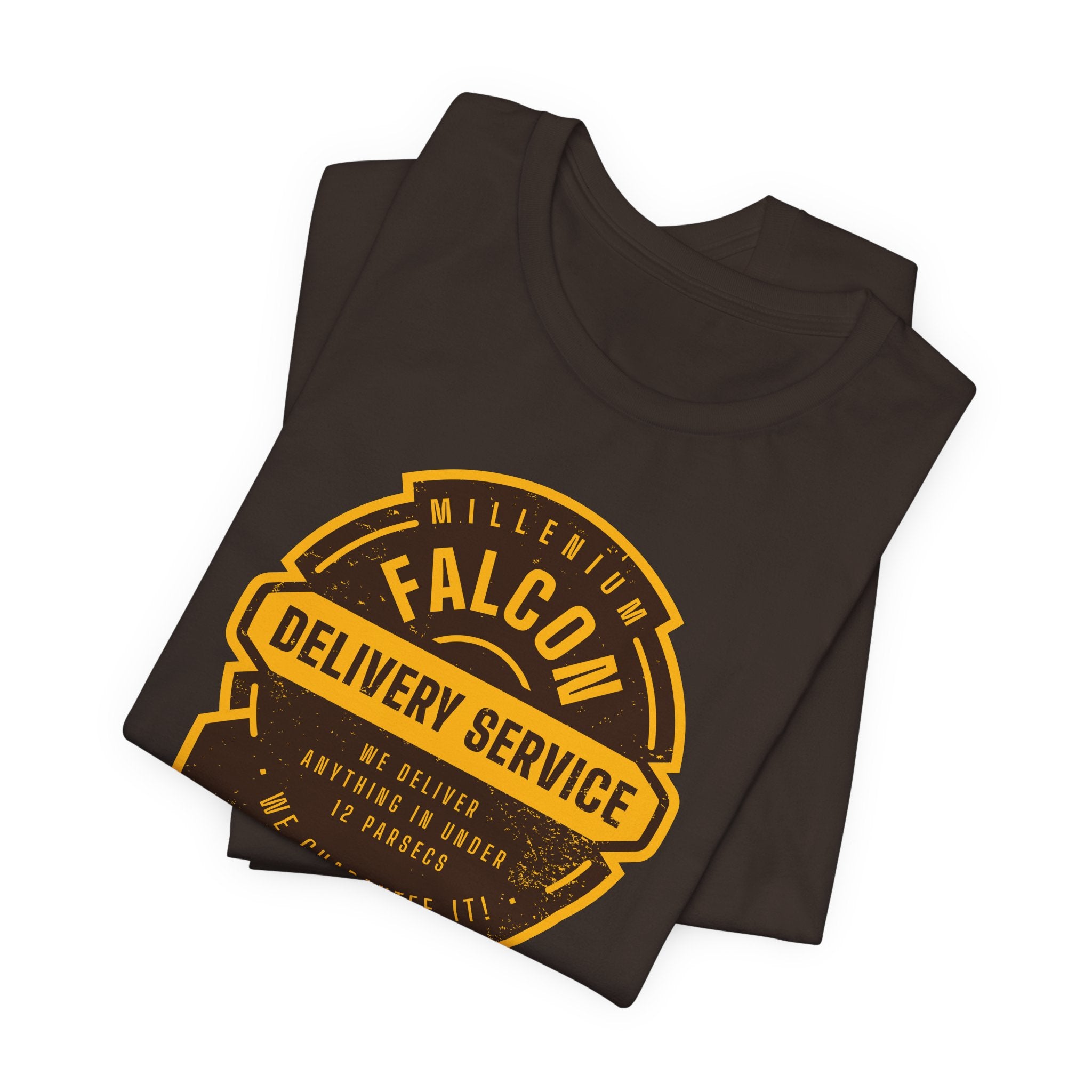 Millennium Falcon Delivery Service T-Shirt | Nerd Shirt Club