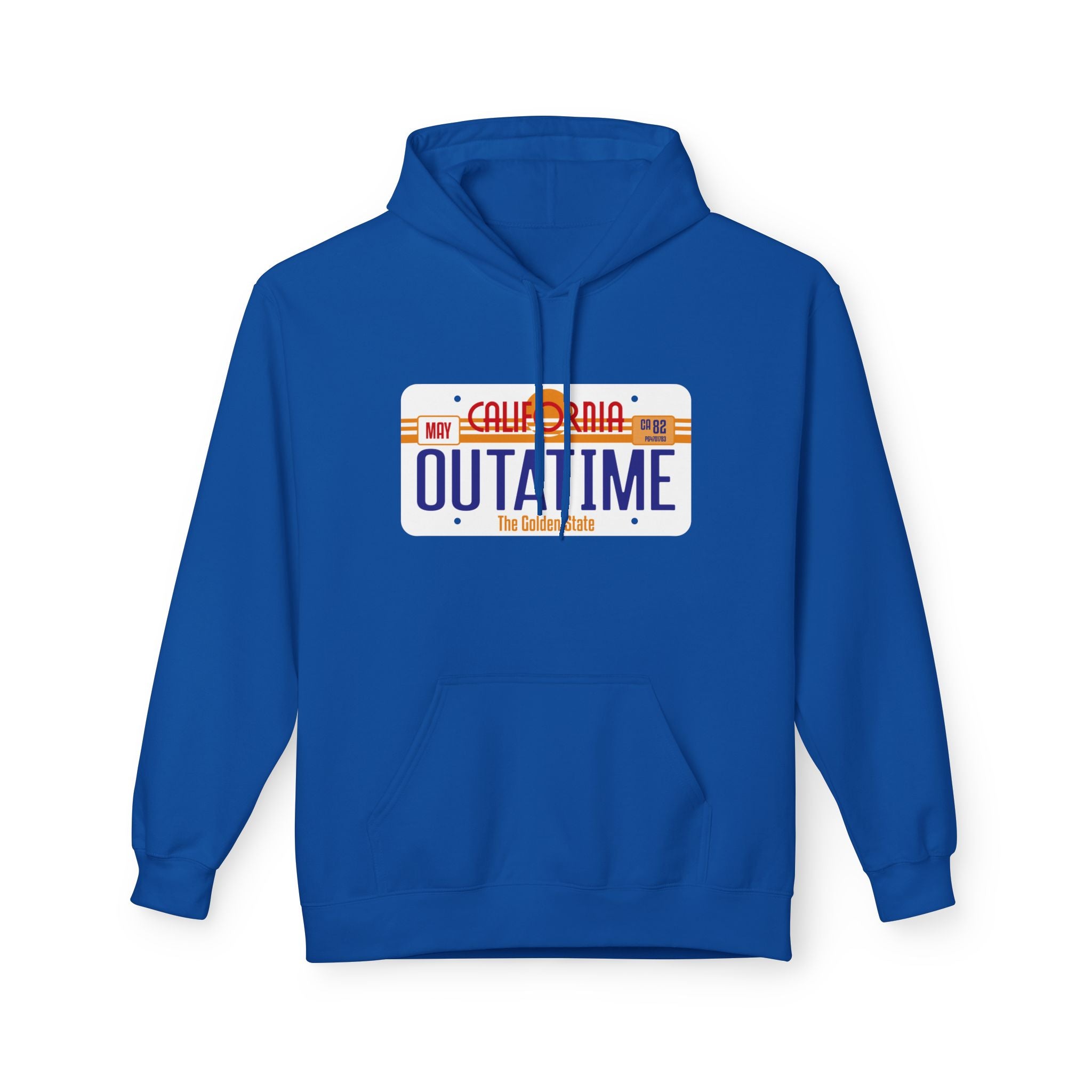 OUTATIME License Plate Hoodie