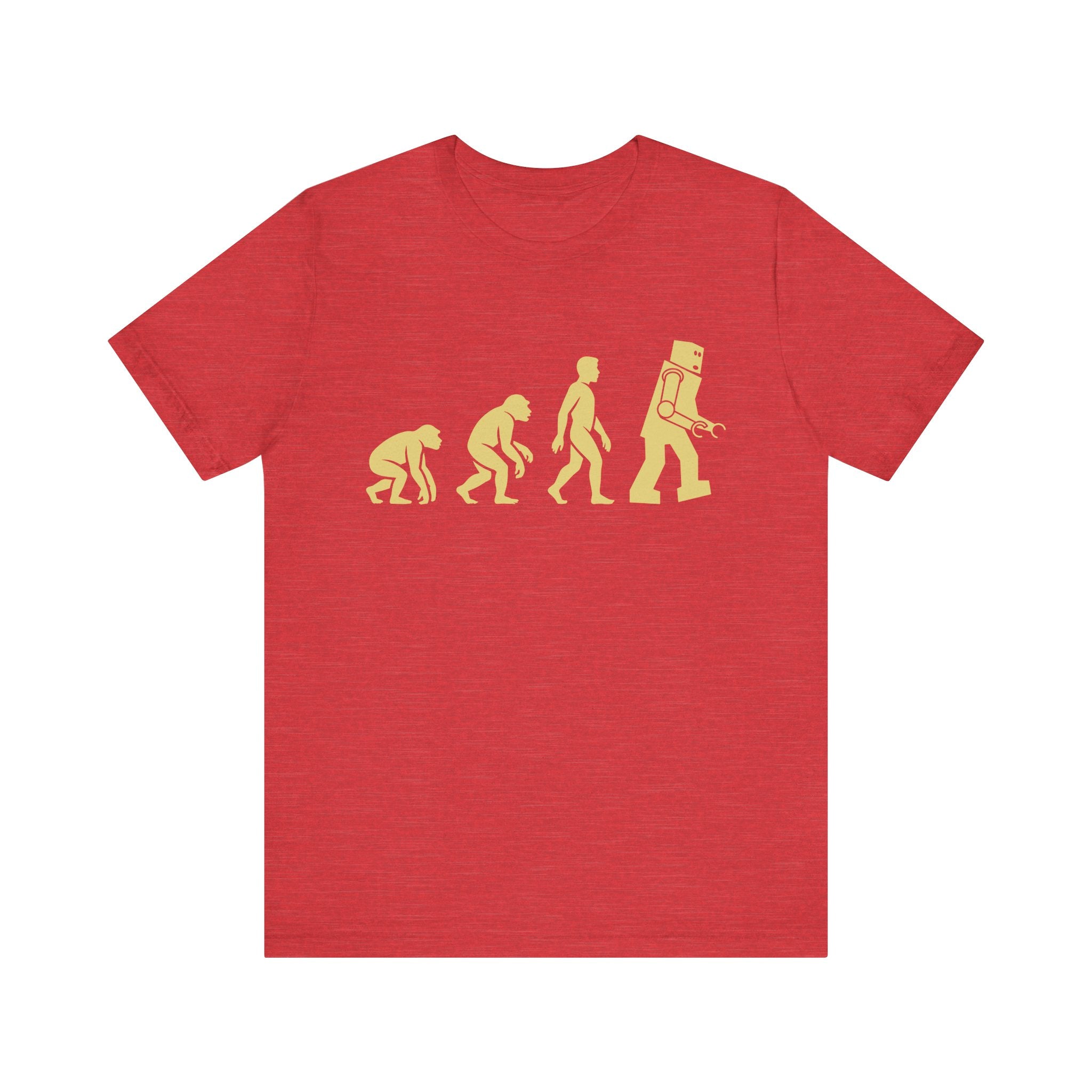 Sheldon Cooper's Robot Evolution T‑Shirt