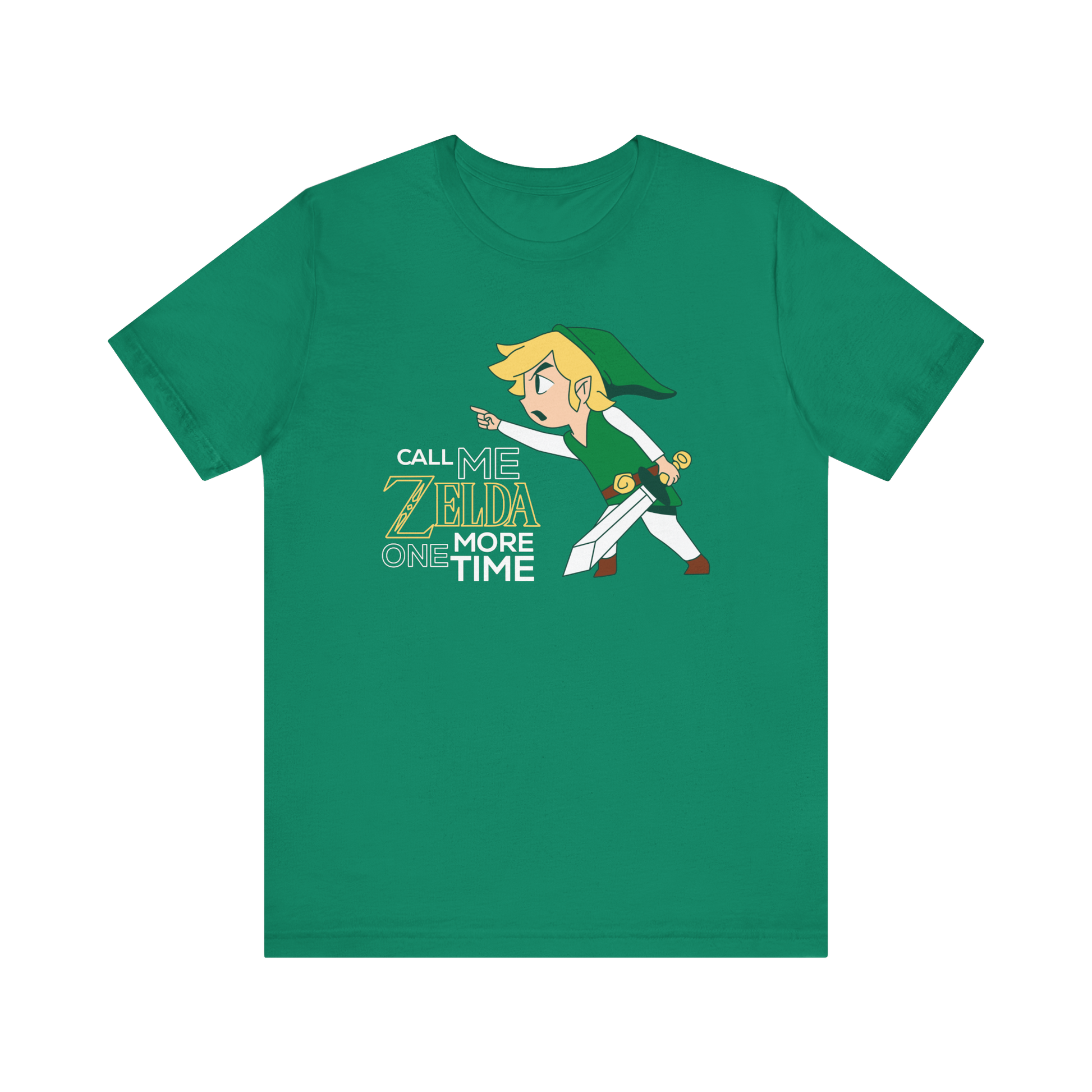 Call Me Zelda One More Time T-Shirt | Nerd Shirt Club