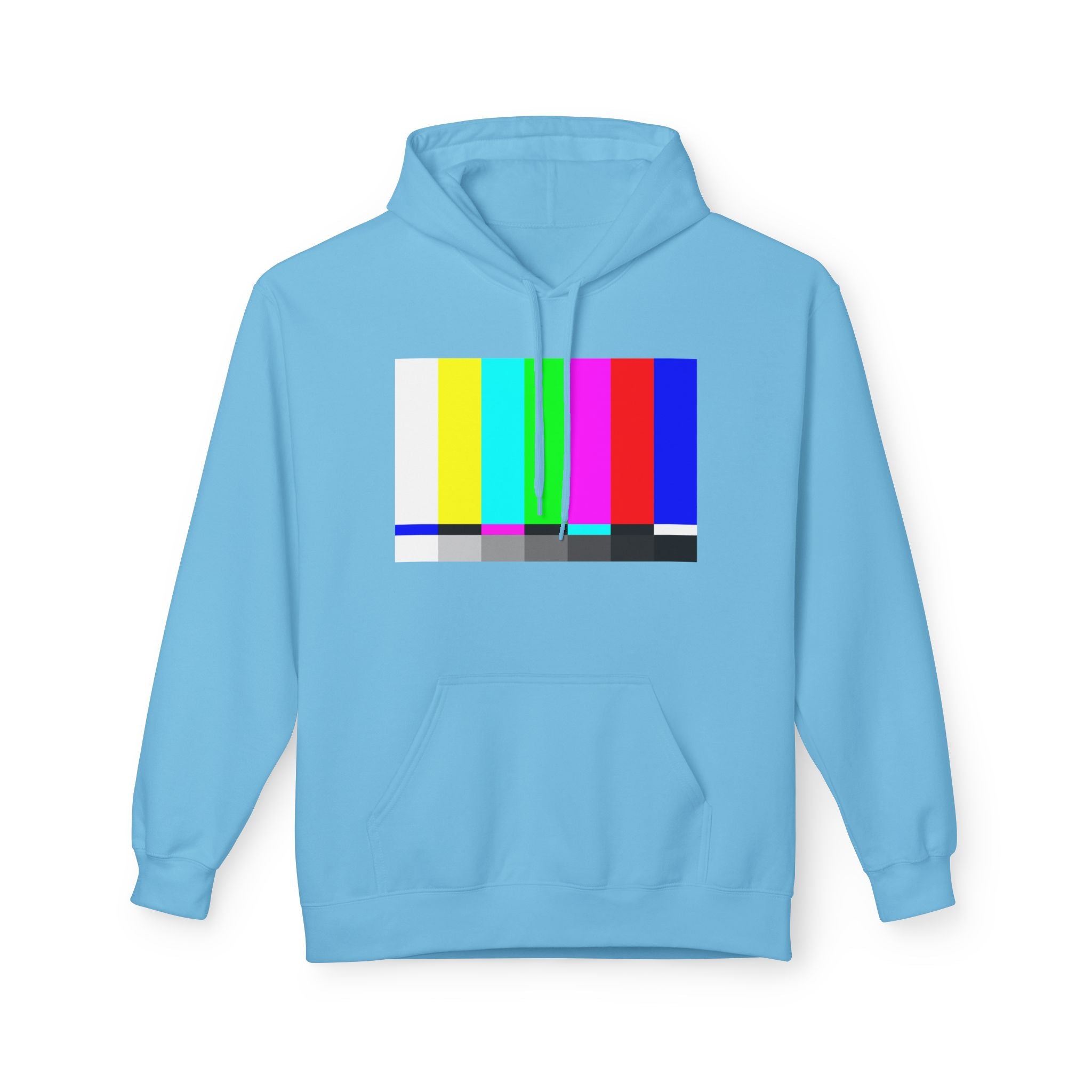 Sheldon Cooper's TV Test Pattern Hoodie | Nerd Shirt Club