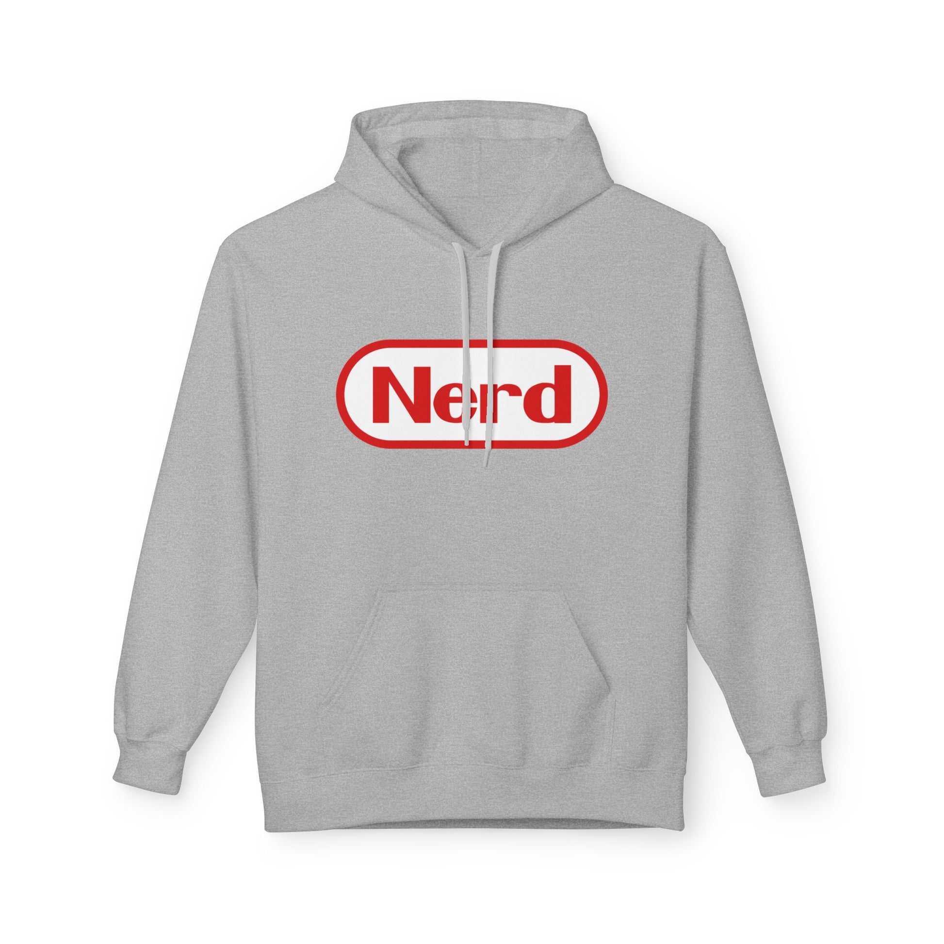 Retro Gaming Nerd Logo Hoodie | Nerd Shirt Club