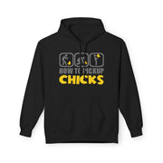 How to Pick Up Chicks Hoodie | Nerd Shirt Club