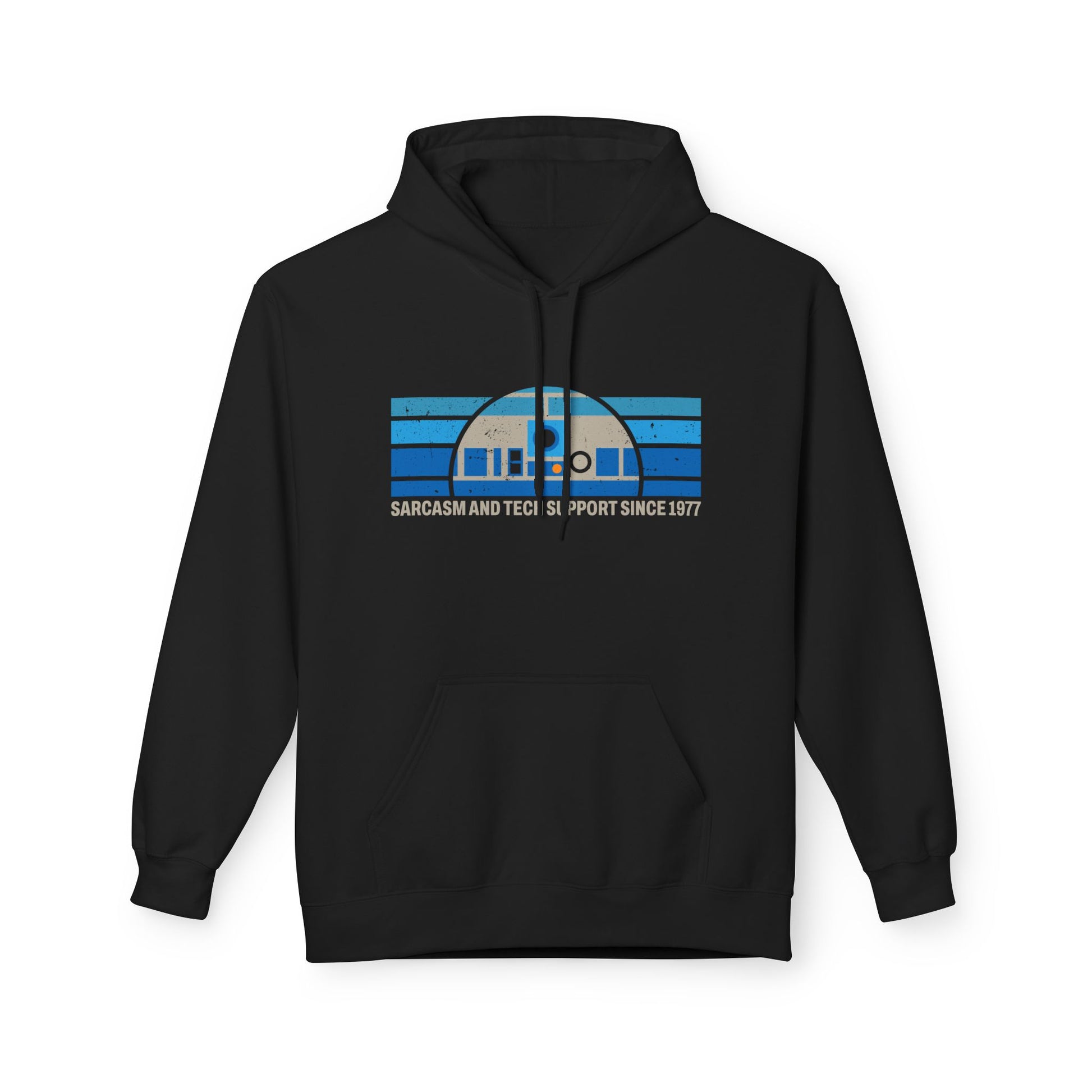 R2-D2 Sarcasm and Tech Support Hoodie | Nerd Shirt Club