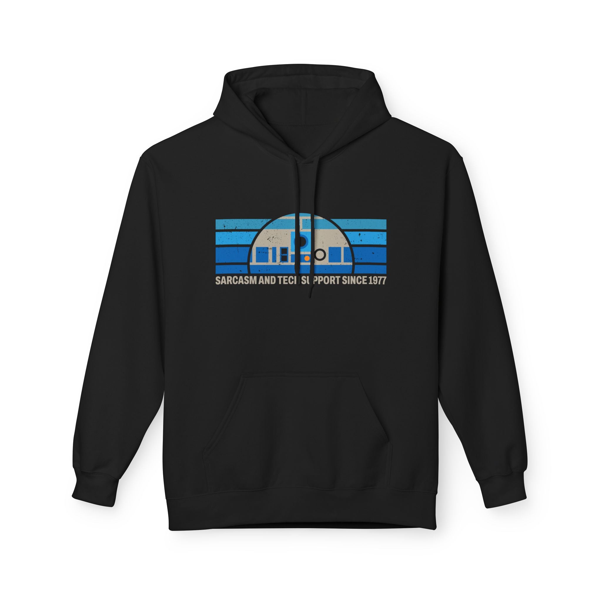 R2-D2 Sarcasm and Tech Support Hoodie | Nerd Shirt Club