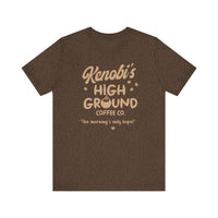 Kenobi’s High Ground Coffee Co. T-Shirt | Nerd Shirt Club